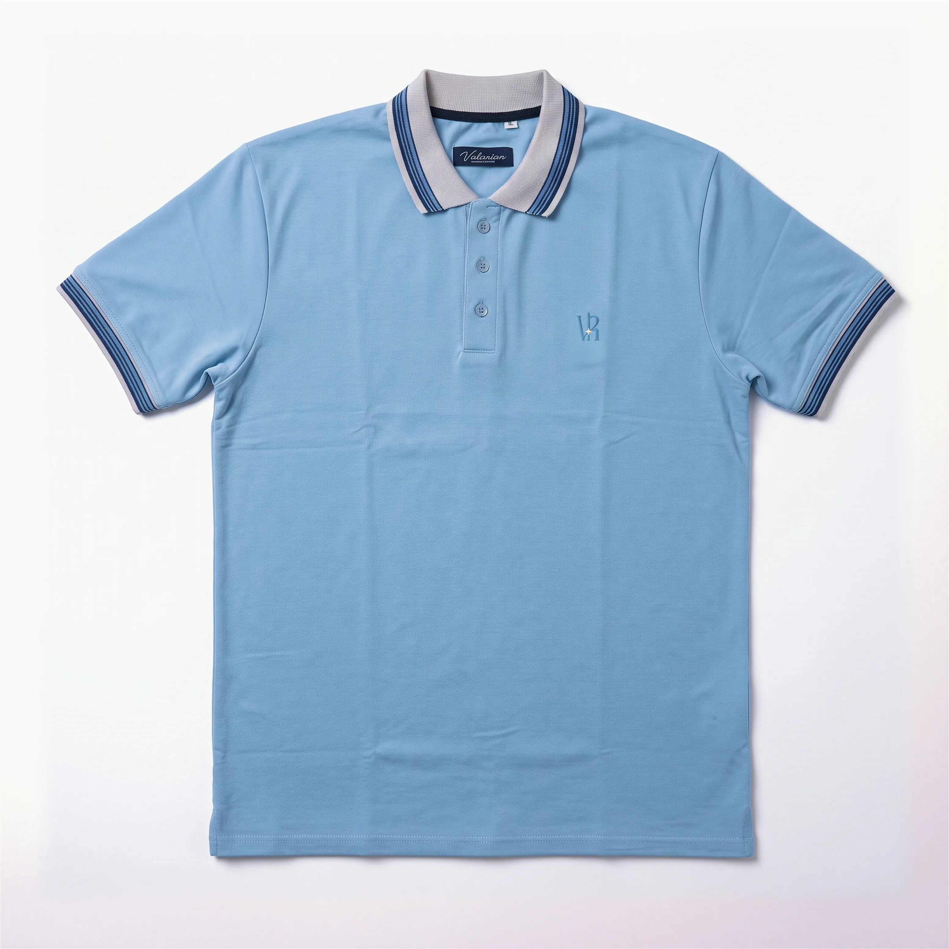 Crown Line Polo - Winter Sky thumbnail 1