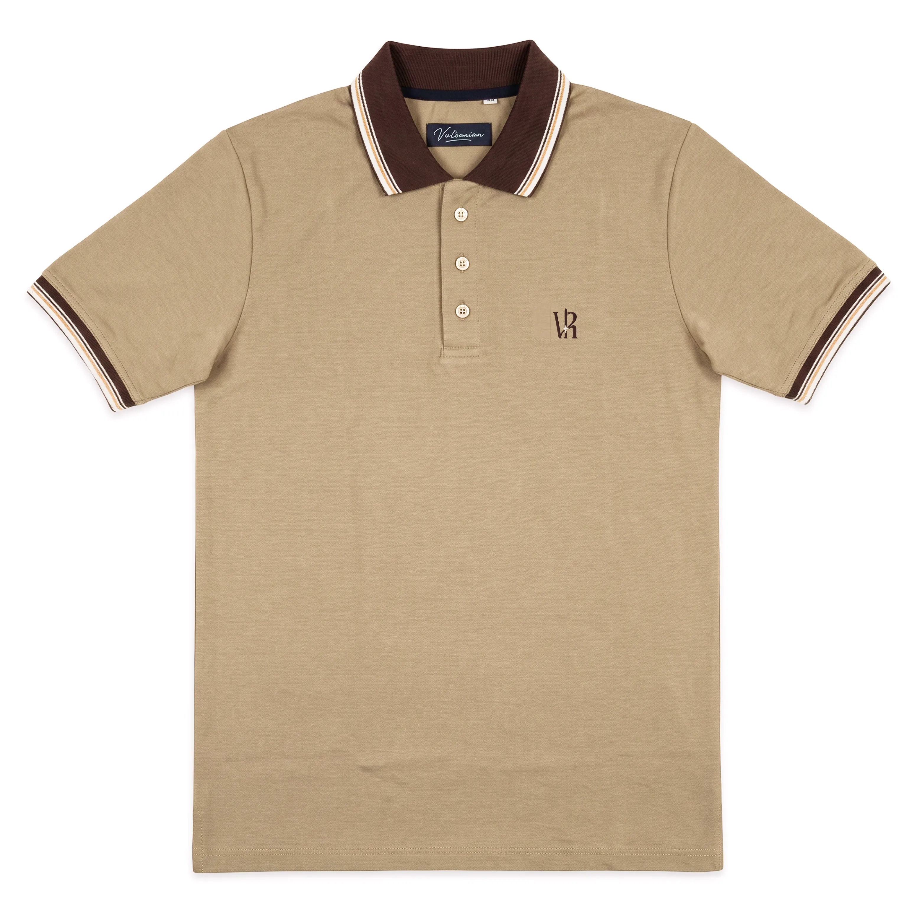 Crown Line Polo - Cornstalk  thumbnail 1