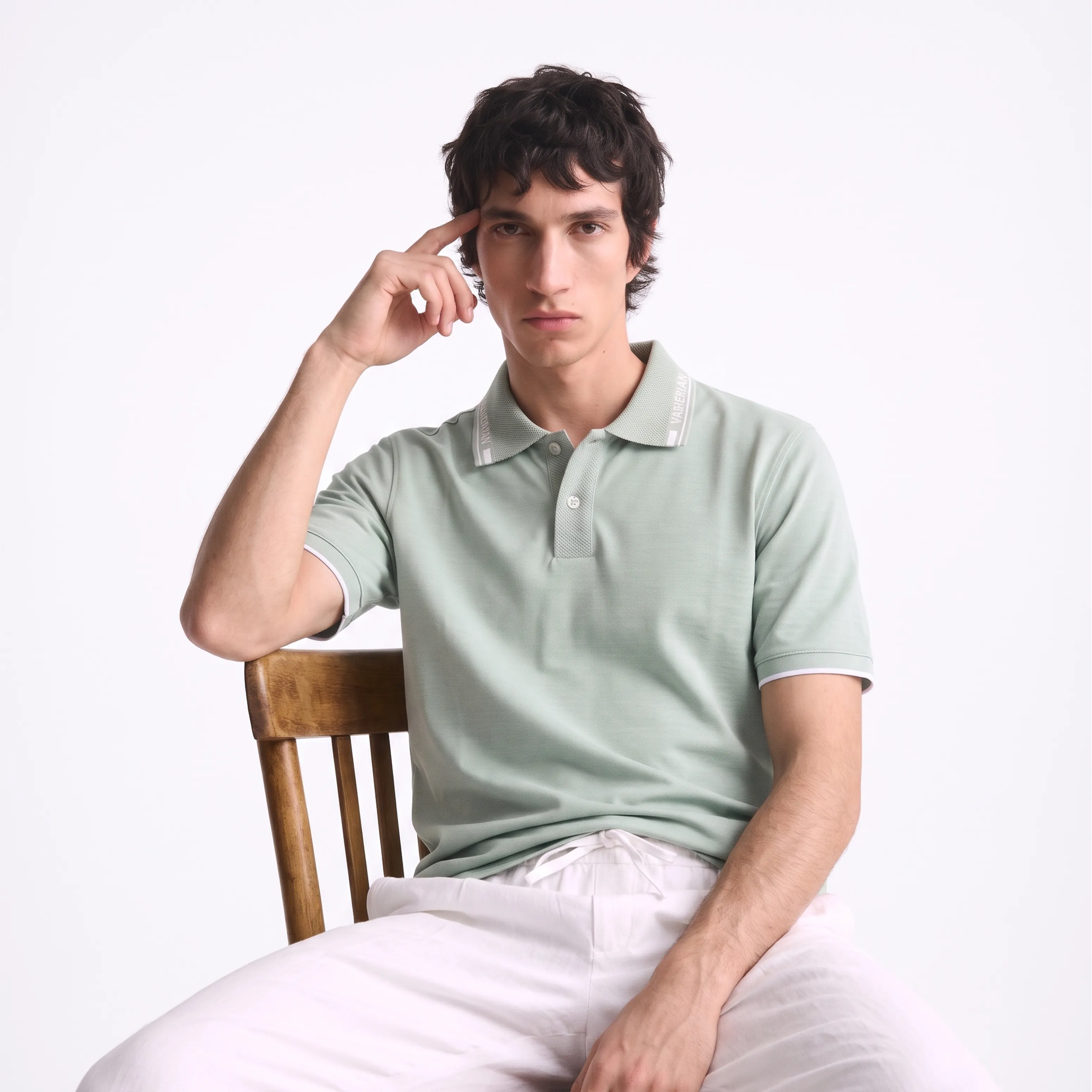 Fusion Polo - Mint Green
