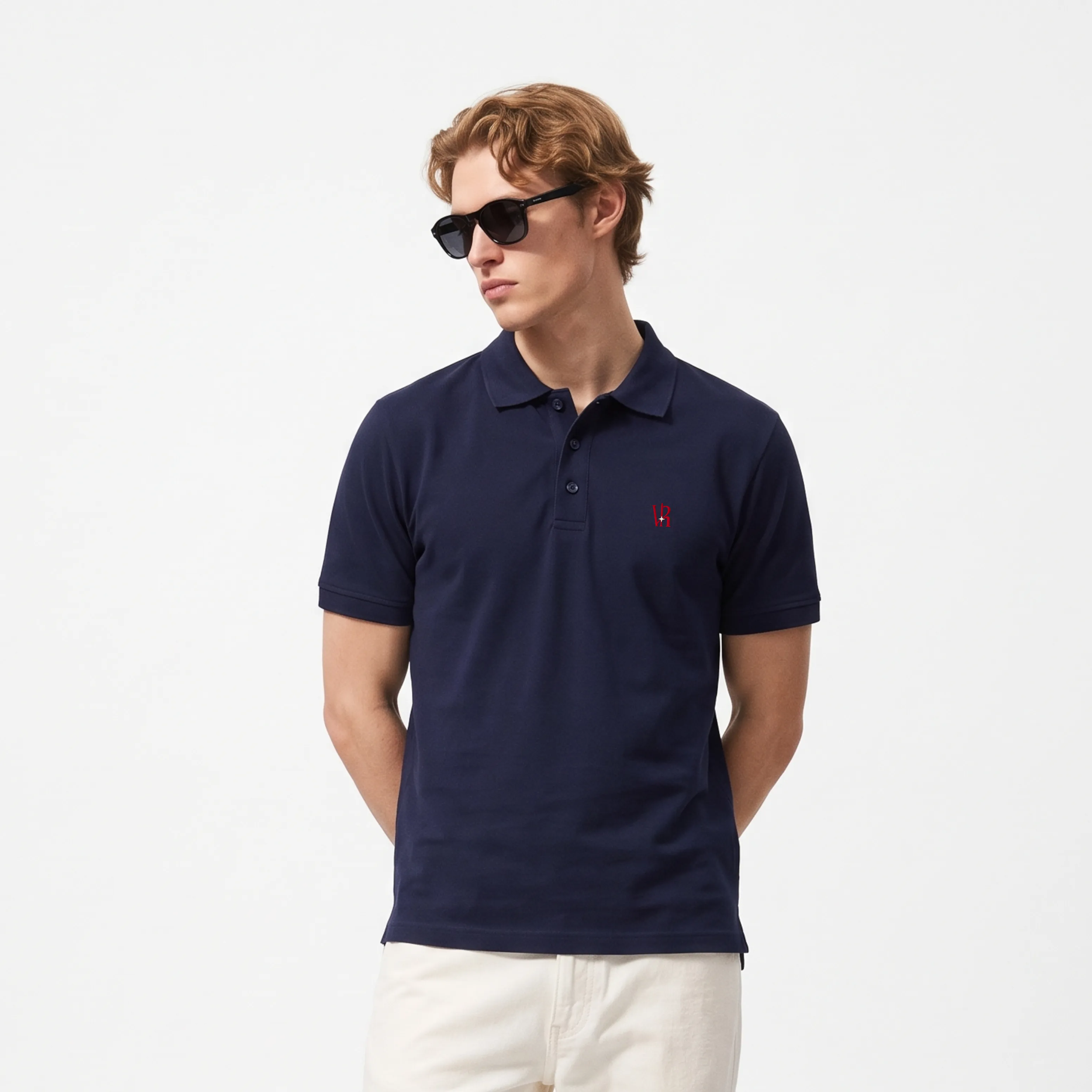 Vantage Polo - Navy thumbnail 3