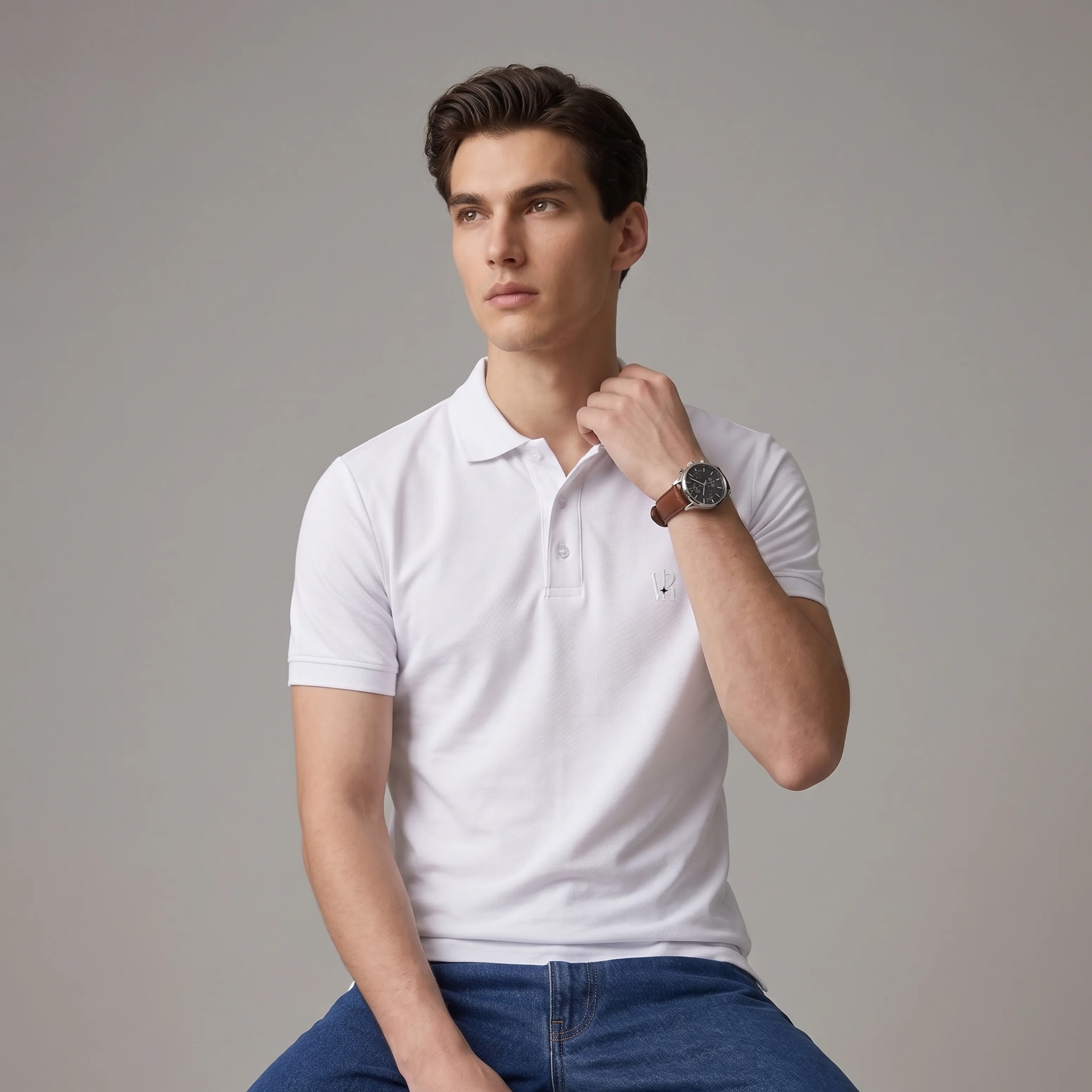 Vantage Polo - White