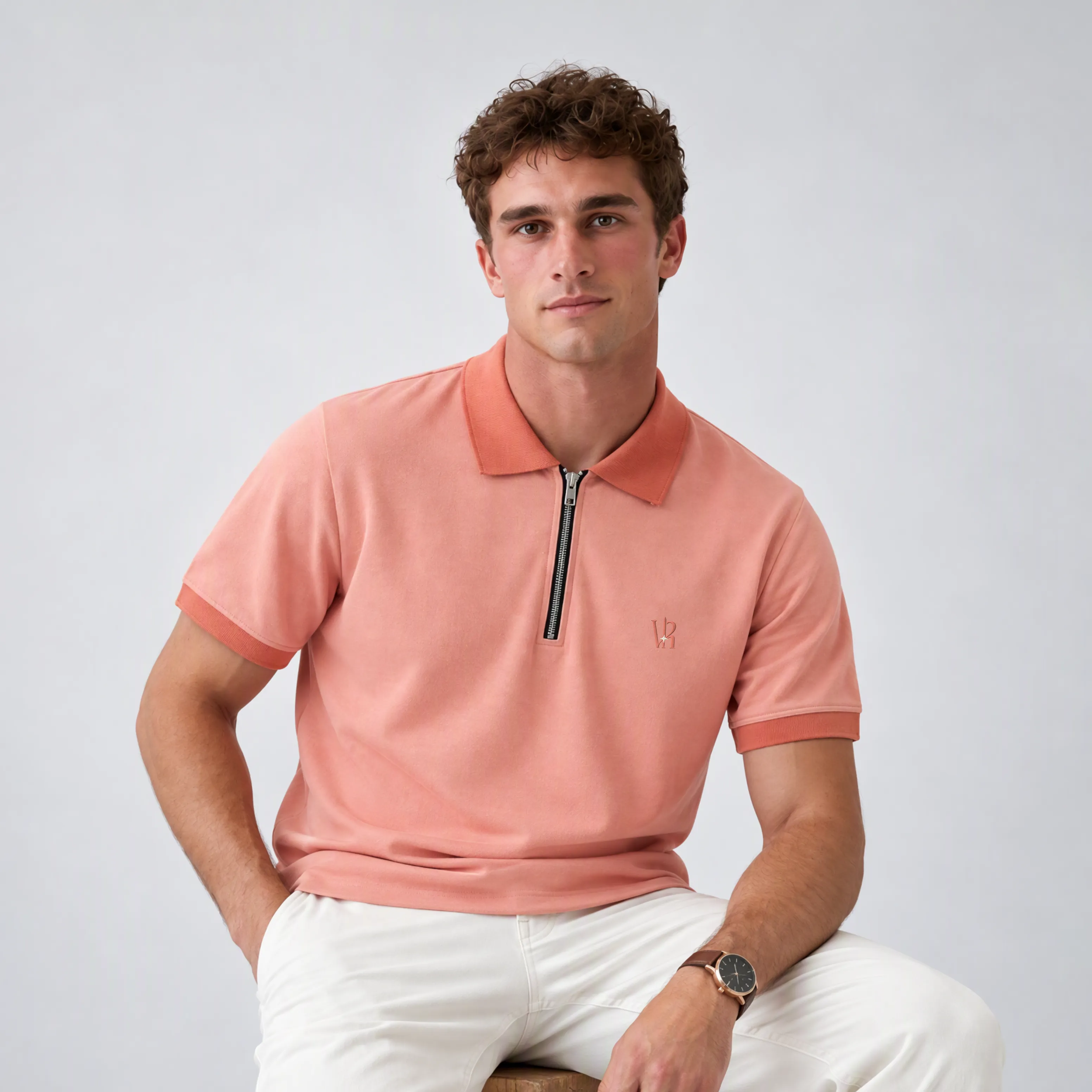 Valor Polo - Peach