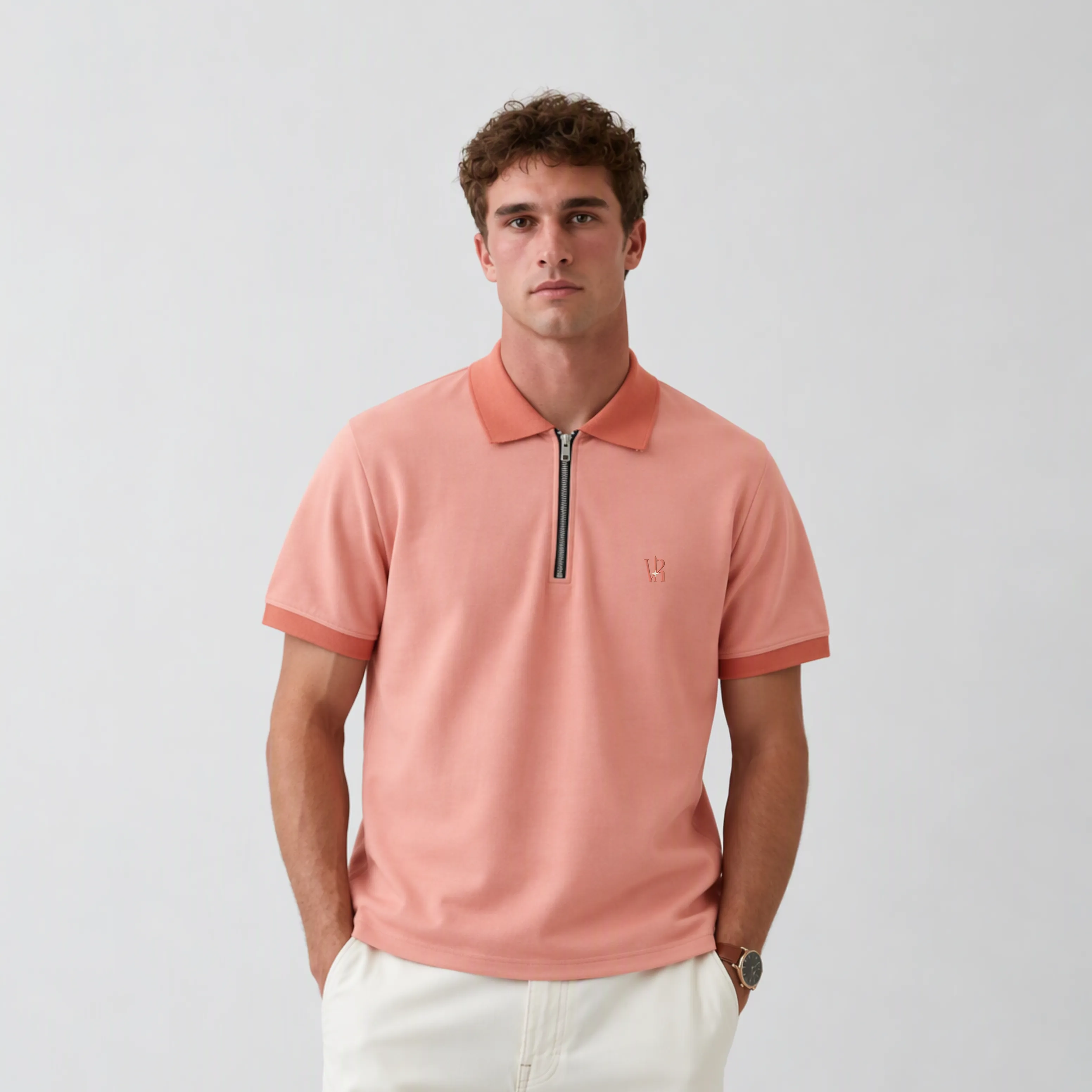Valor Polo - Peach thumbnail 3