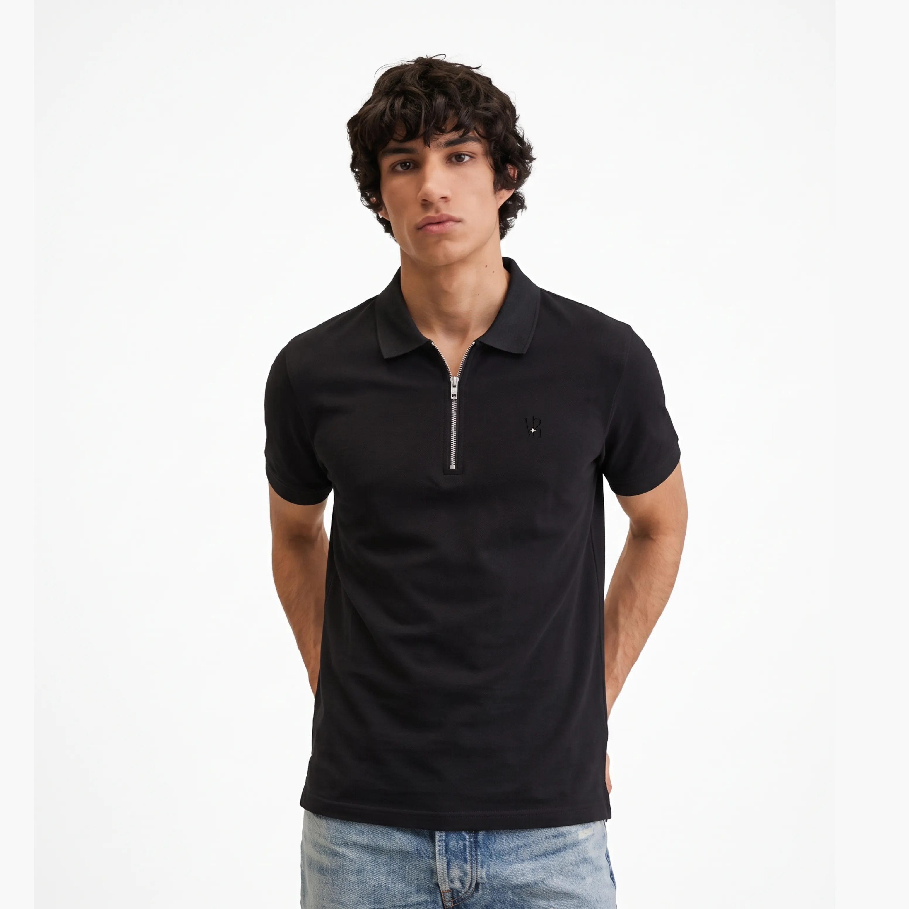 Valor Polo - Black thumbnail 3