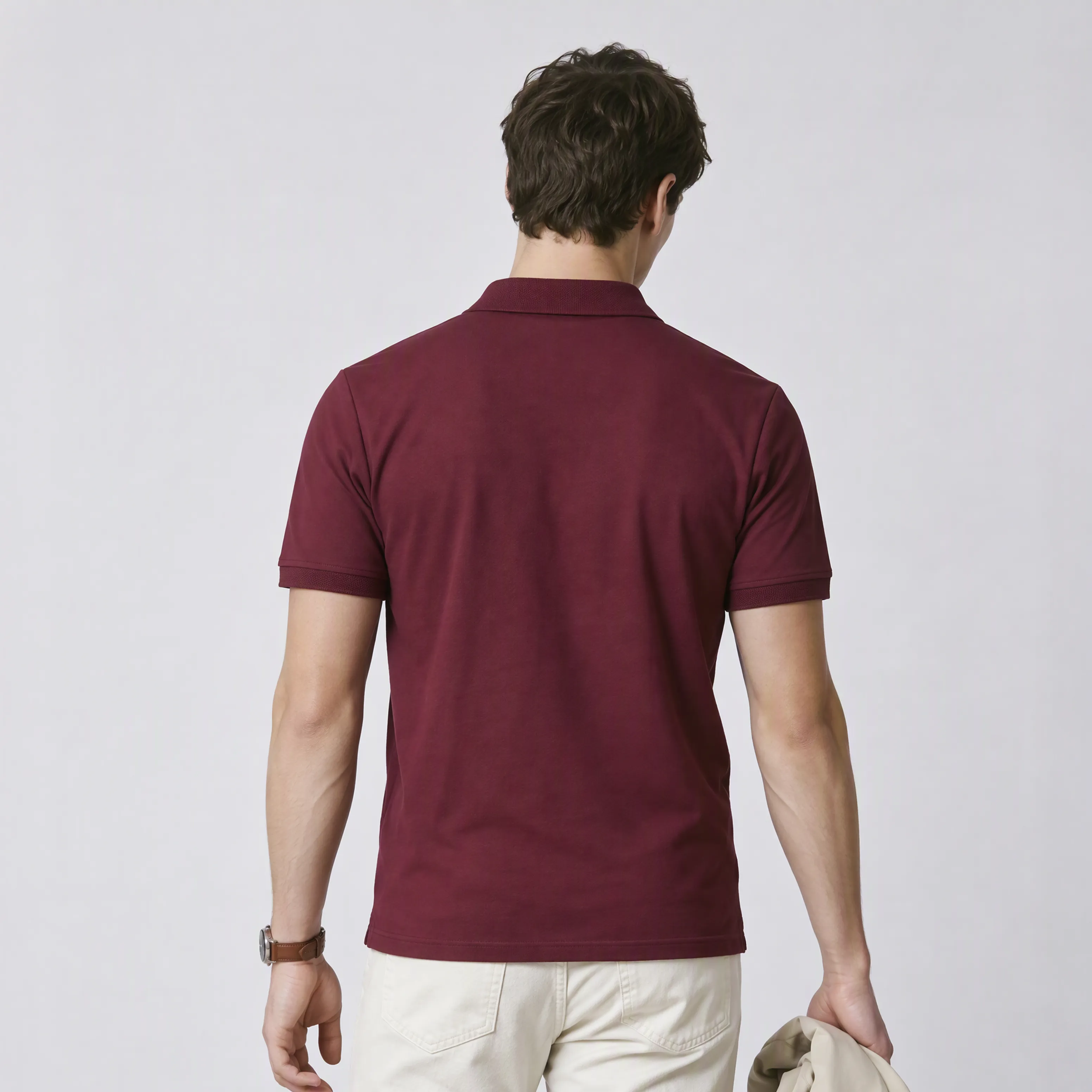 Valor Polo - Maroon thumbnail 4