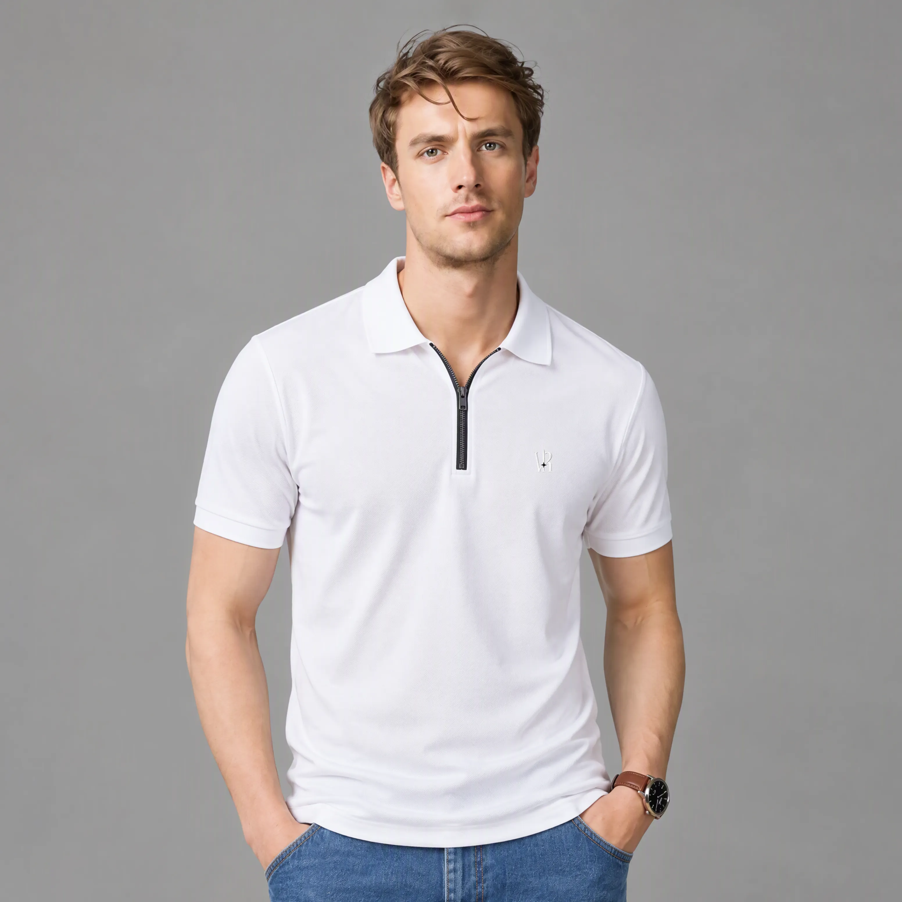 Valor Polo - White thumbnail 3