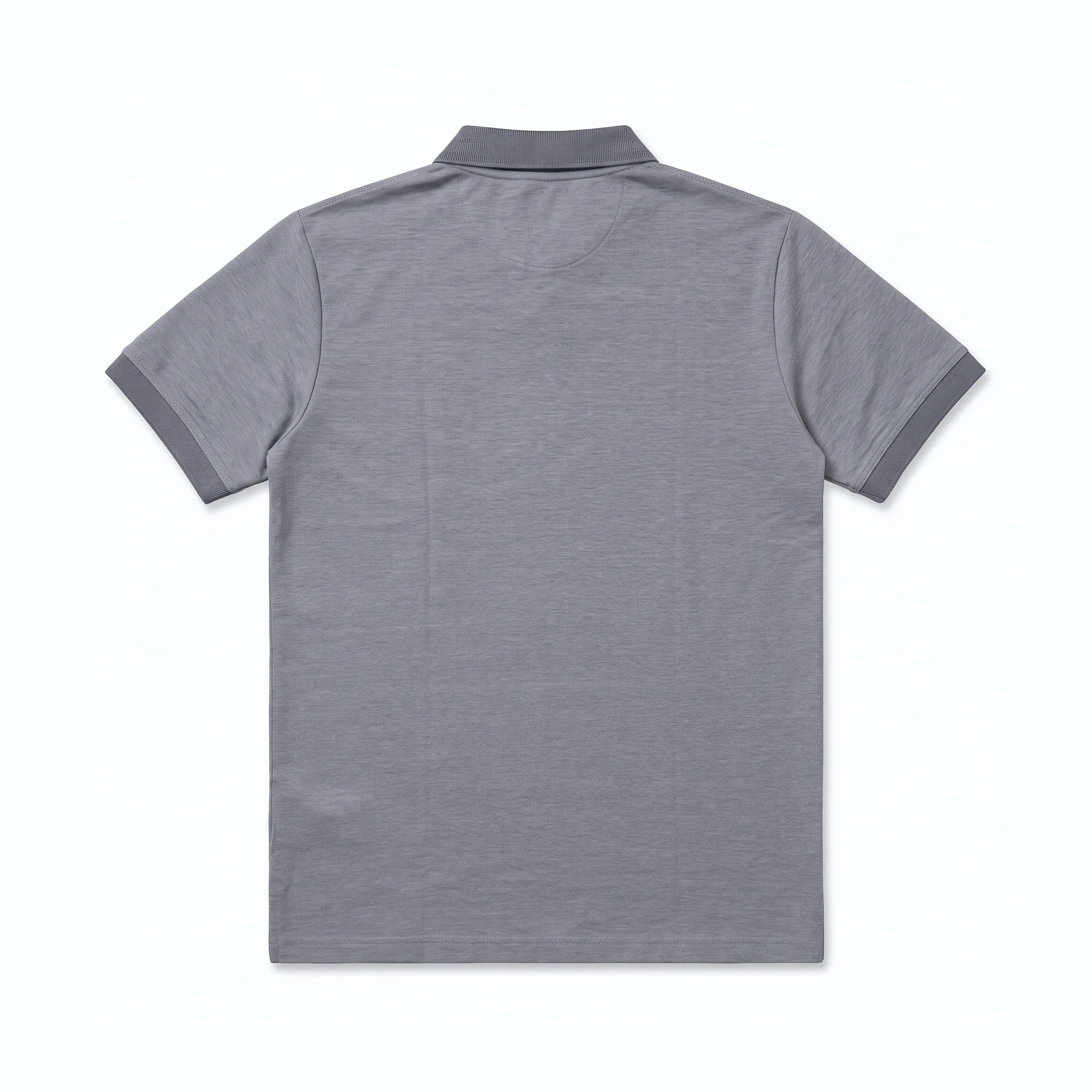 Elight Zip Polo - Grey Melange thumbnail 2